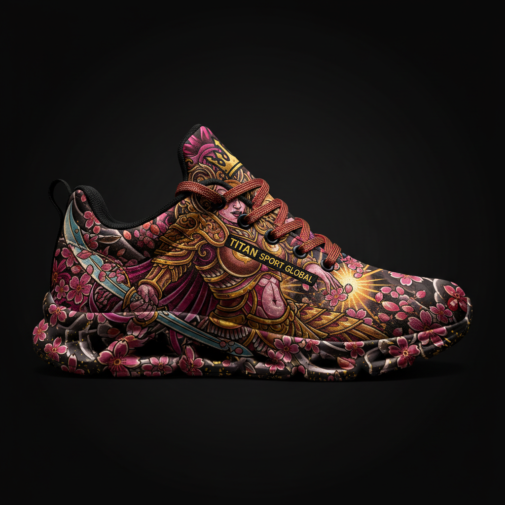 TITAN Crown Edition Color Warrior Goddess Women's Training Shoe Color Tattoo Art