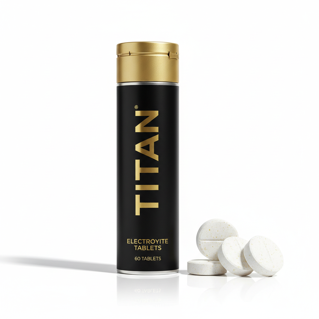 TITAN Electrolyte Tablets - Hydration & Performance (60 Tablets)