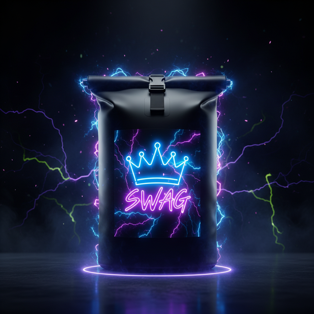 TITAN Survival Waterproof Dry Bag 30L Glow Swag Design