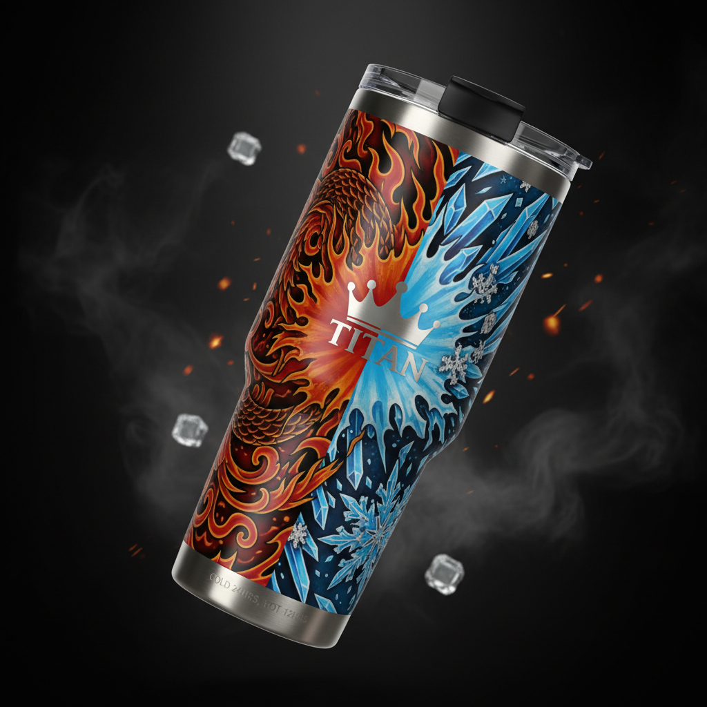 TITAN Insulated Tumbler - 40oz Stainless Steel