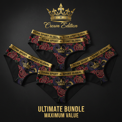 TITAN Crown Edition Women's Sport Underwear — 5-Pack Bundle | Queen's Ultimate Set