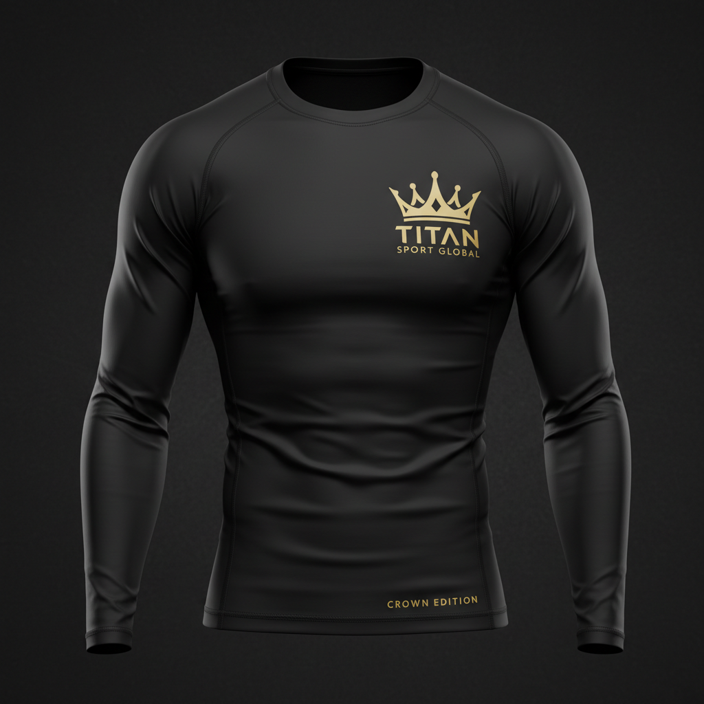 TITAN Crown Edition Wrestling Rash Guard