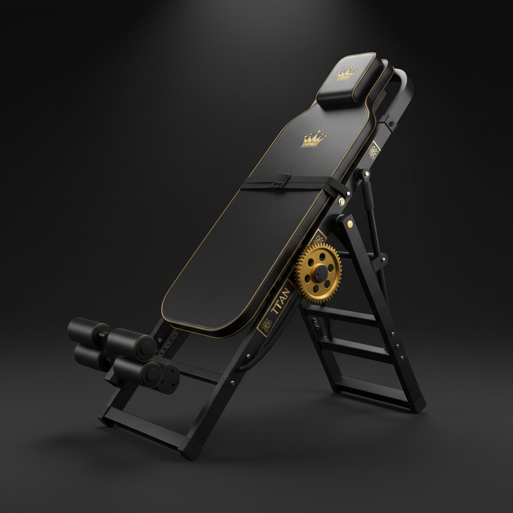 TITAN Inversion Table - Gravity Decompression Back Stretcher
