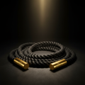 TITAN Pro Battle Rope 50ft 1.5 Inch Black & Gold