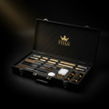 TITAN Pro Universal Gun Cleaning Kit 65-Piece Black & Gold