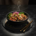 TITAN Teriyaki Tempeh & Seared Scallop Soba Dinner