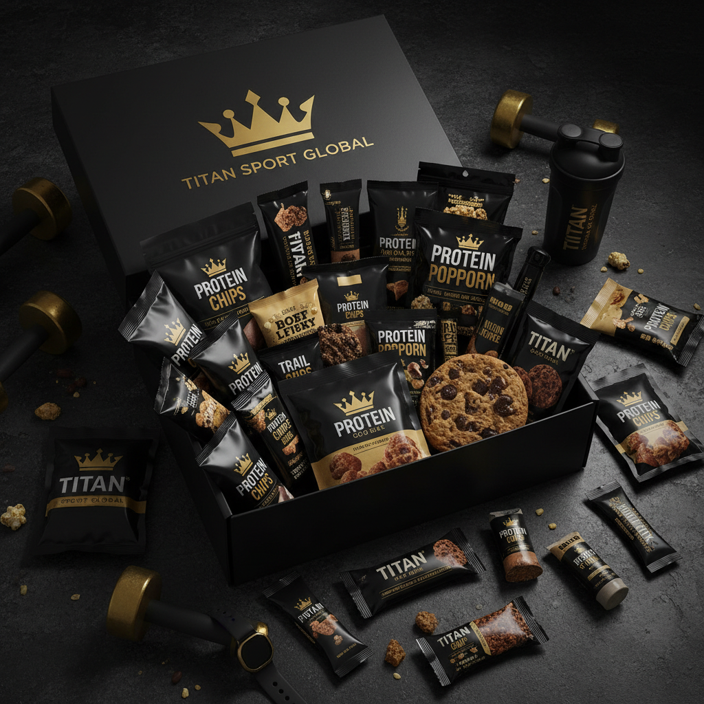 TITAN Monthly High-Protein Snack Box