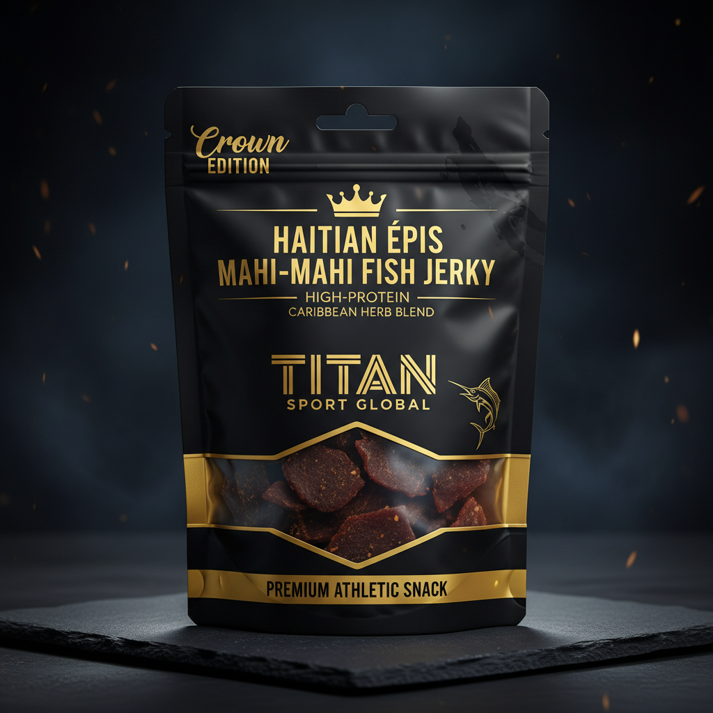 Haitian Épis Seasoned Mahi-Mahi Jerky — TITAN SPORT GLOBAL