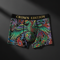 TITAN Men's Boxer Briefs Emerald Phoenix Crown Edition