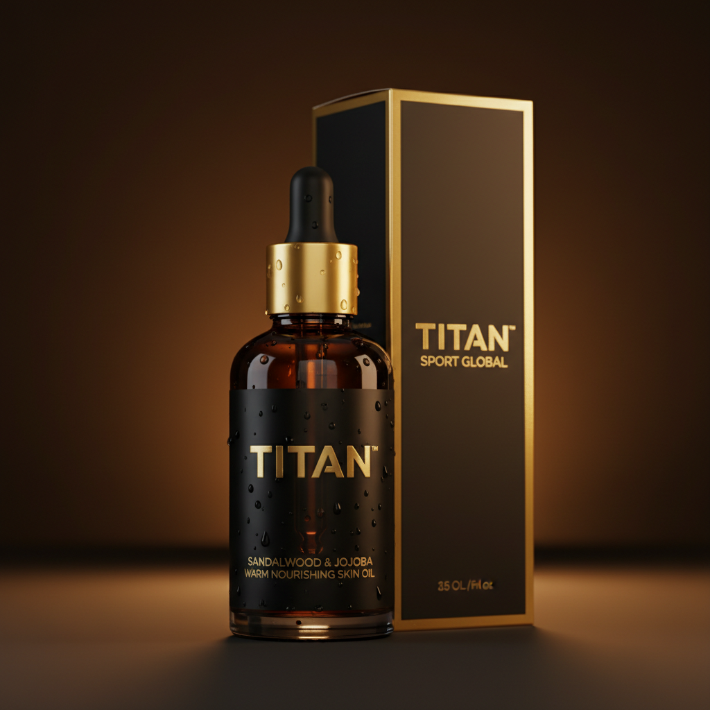 TITAN HIM Body Oil Sandalwood & Jojoba