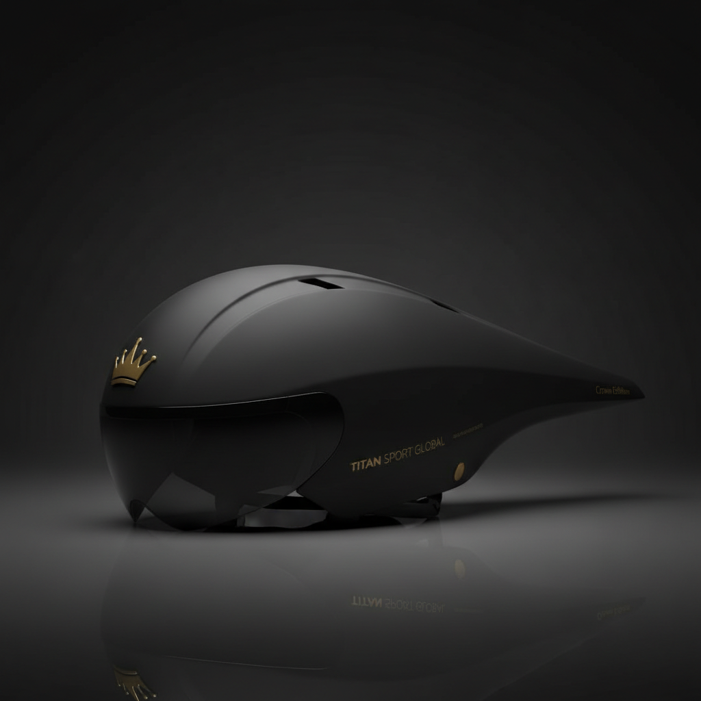 TITAN Crown Aero Tri Helmet Time Trial Race Edition