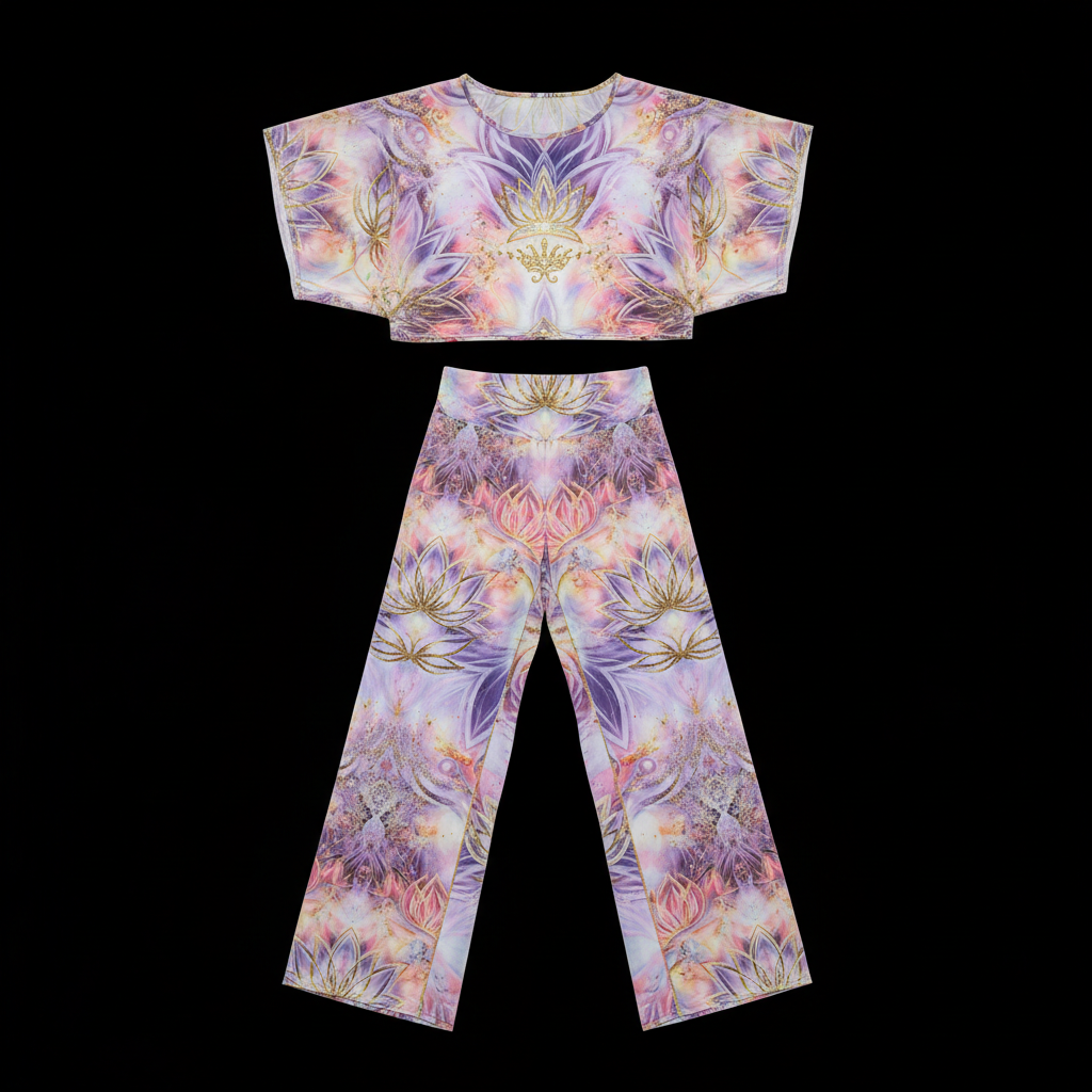 TITAN Women's Yoga Set Lotus Crown Edition