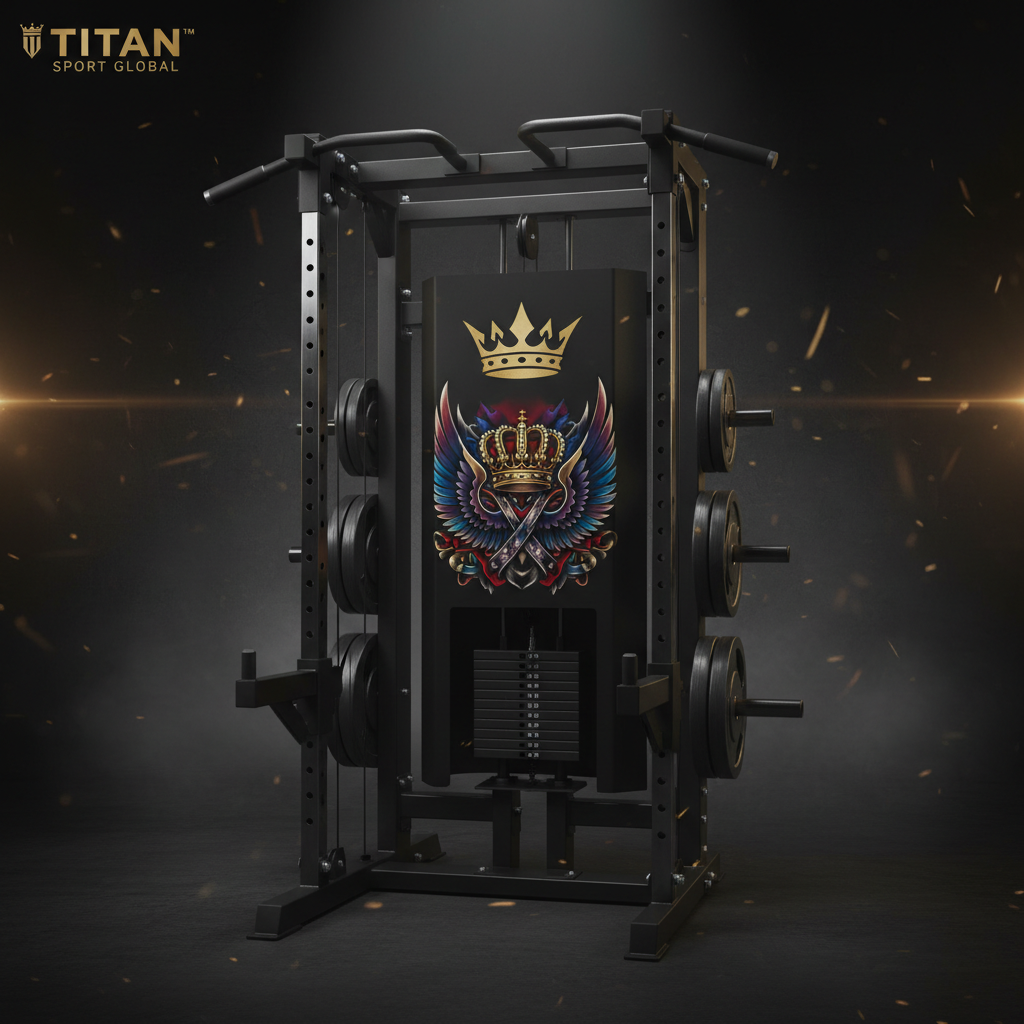 TITAN Crown Edition Assisted Pull-Up & Dip Machine