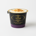 Crown Edition Ube Coconut Cream Protein Pudding Cup — matte black Crown Edition cup