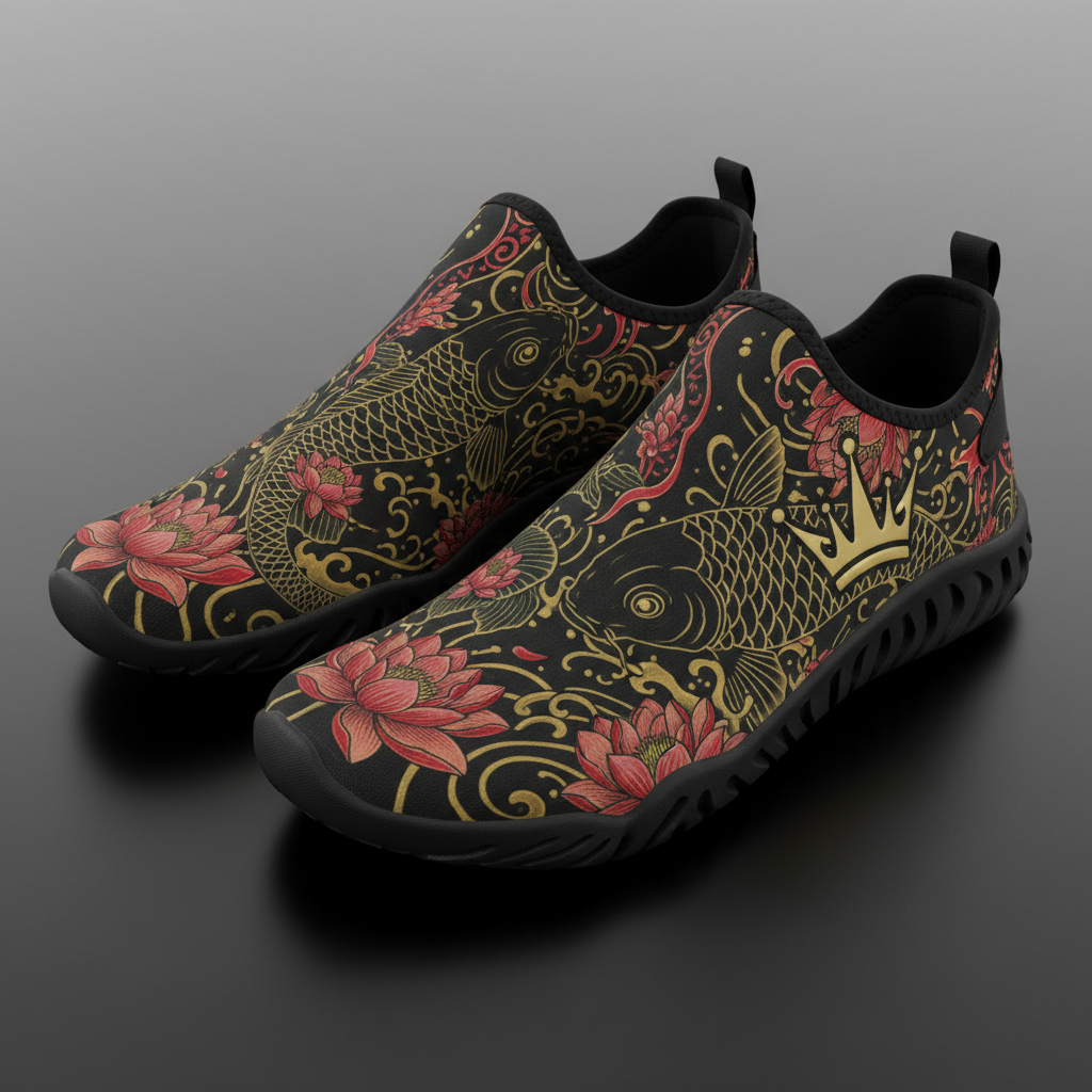 TITAN Koi Dragon Swim Water Shoe Crown Edition