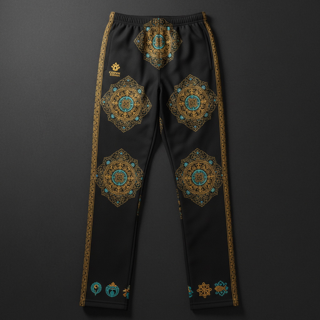 TITAN Tibetan Thangka Pants — Mandala Edition