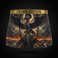 TITAN Mexica Dragon Warrior Men's Boxer Briefs — Crown Edition