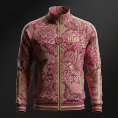TITAN Crown Edition Women's Peony Bloom Track Jacket — Queen's Athletic Outerwear