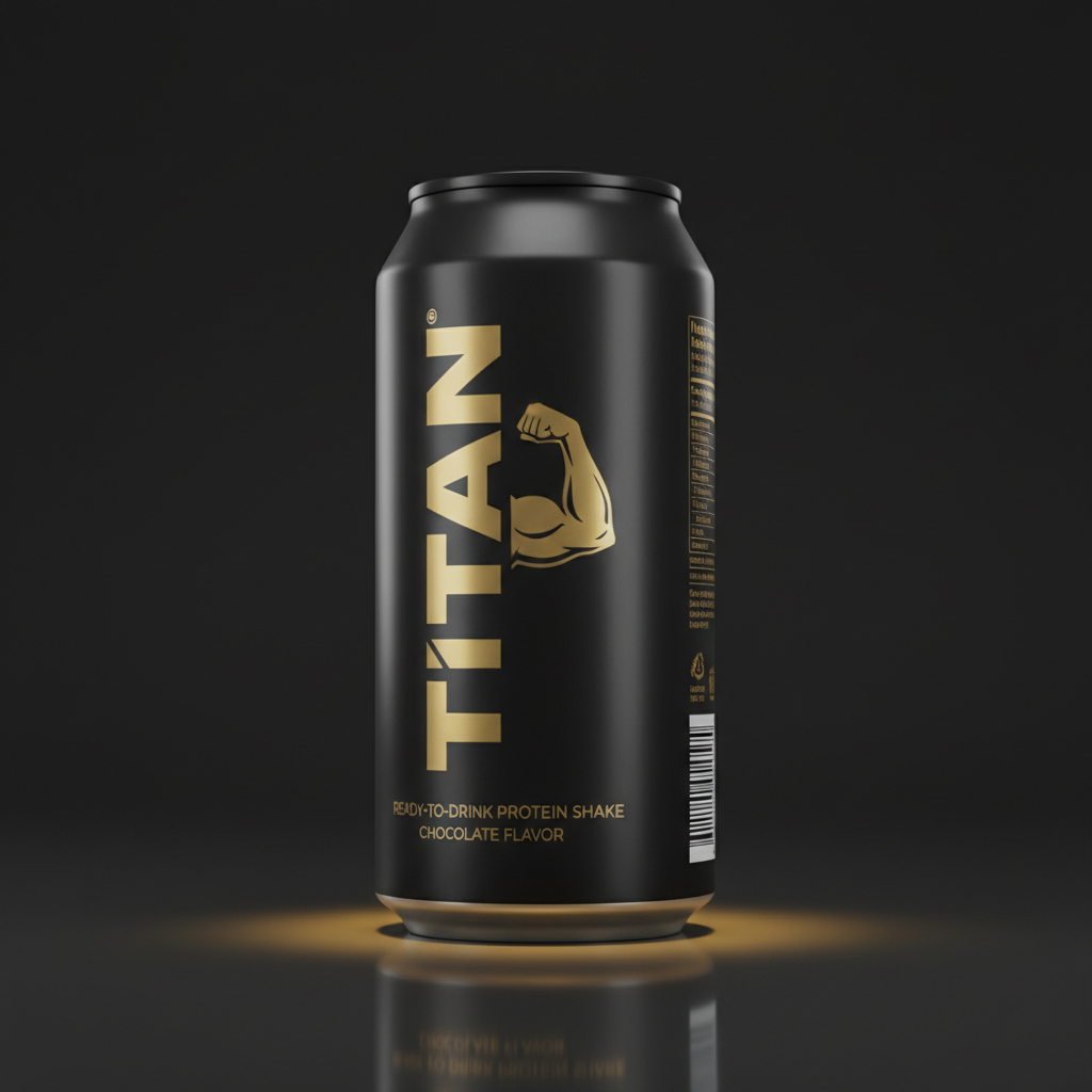 TITAN Ready-to-Drink Protein Shake - Chocolate