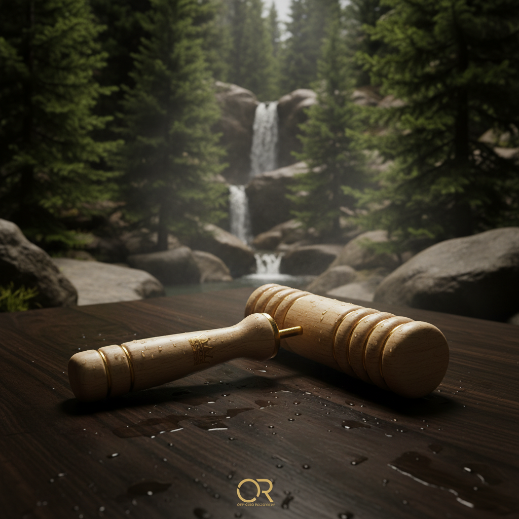 TITAN Off-Grid Wooden Massage Roller Crown Edition