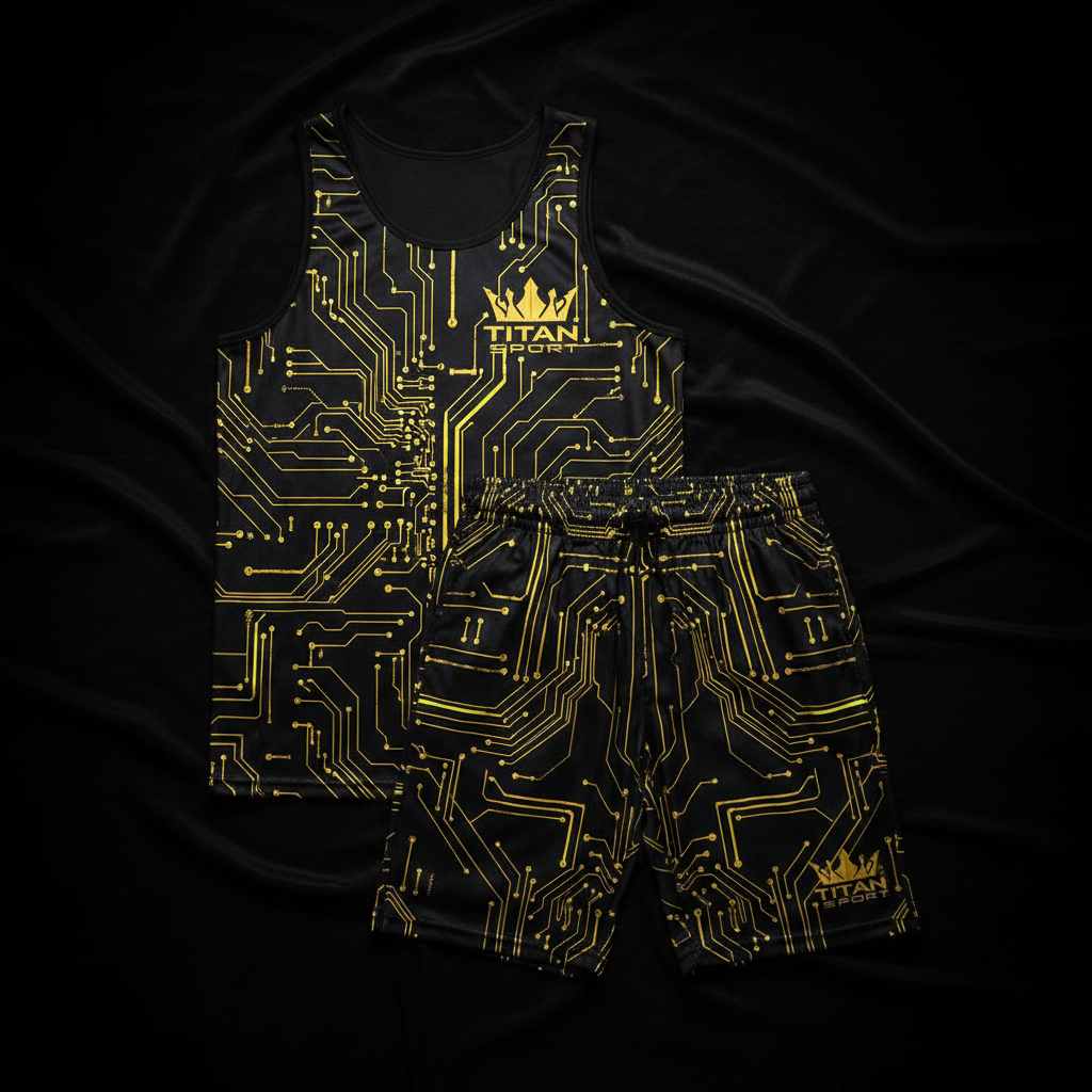 TITAN SWAG Matching Set — Cyber Gold product shot