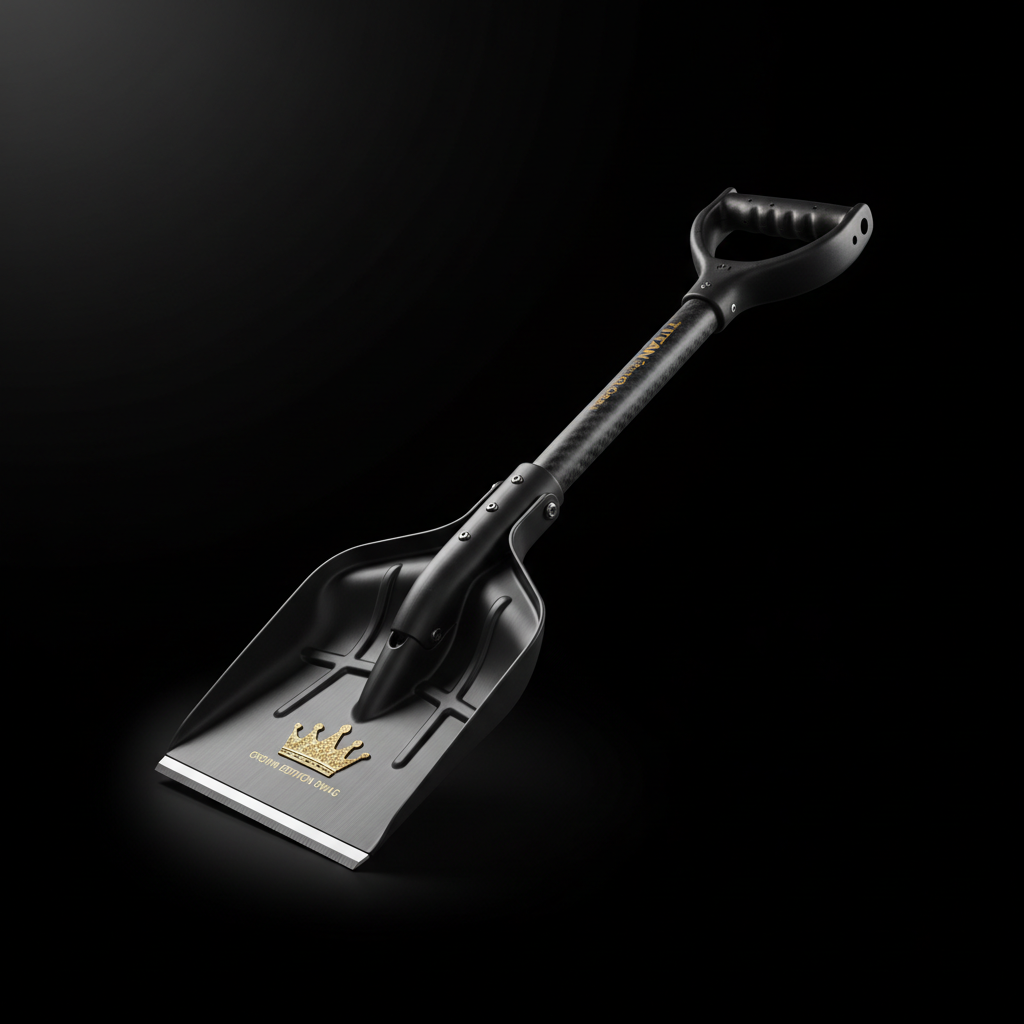 TITAN Off-Grid Snow Shovel — Carbon Crown SWAG