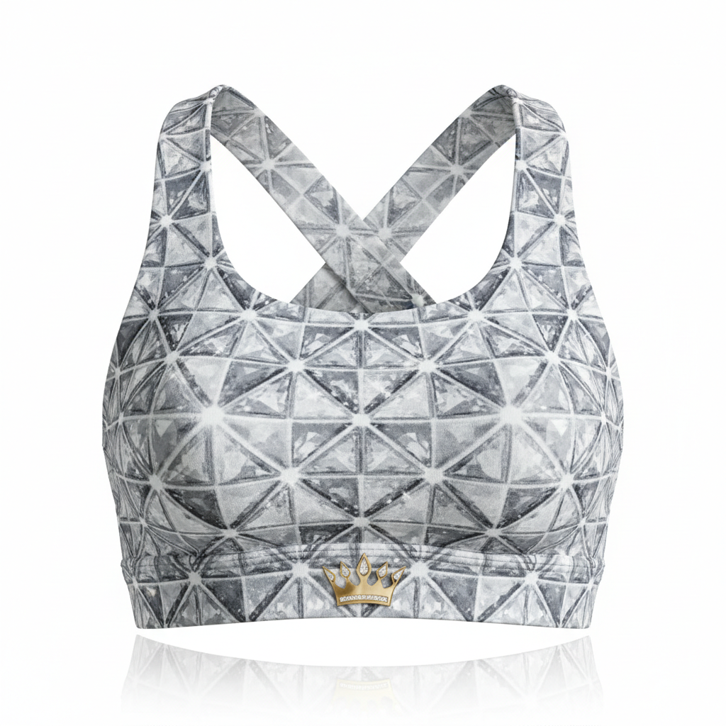 TITAN Diamond Ice Women’s Sports Bra — Crown SWAG Edition
