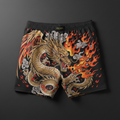 TITAN Men's Swim Trunks Dragon King Crown Edition
