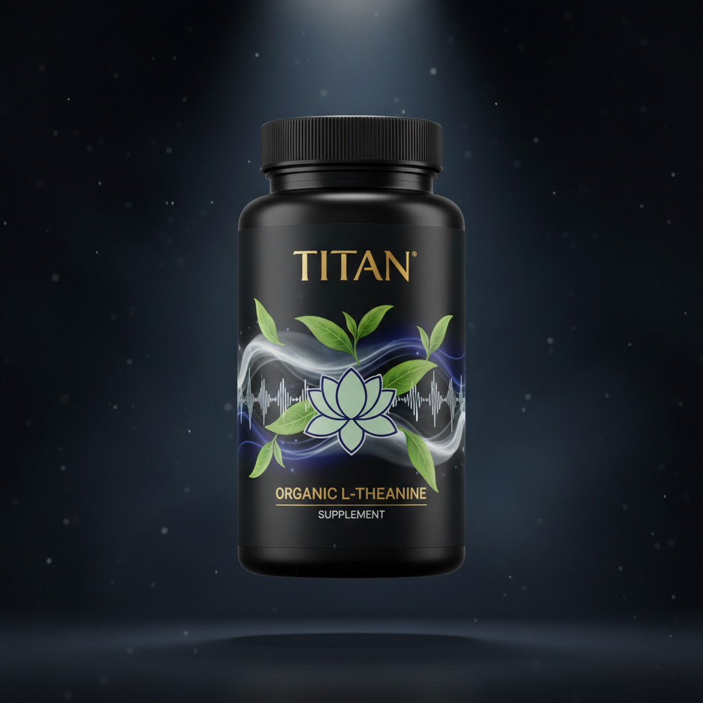 TITAN Organic L-Theanine - Calm Focus & Relaxation