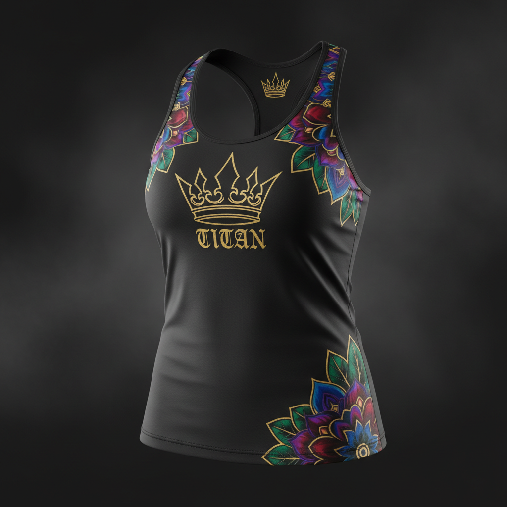 TITAN Women's Racerback Tank - Crown Edition