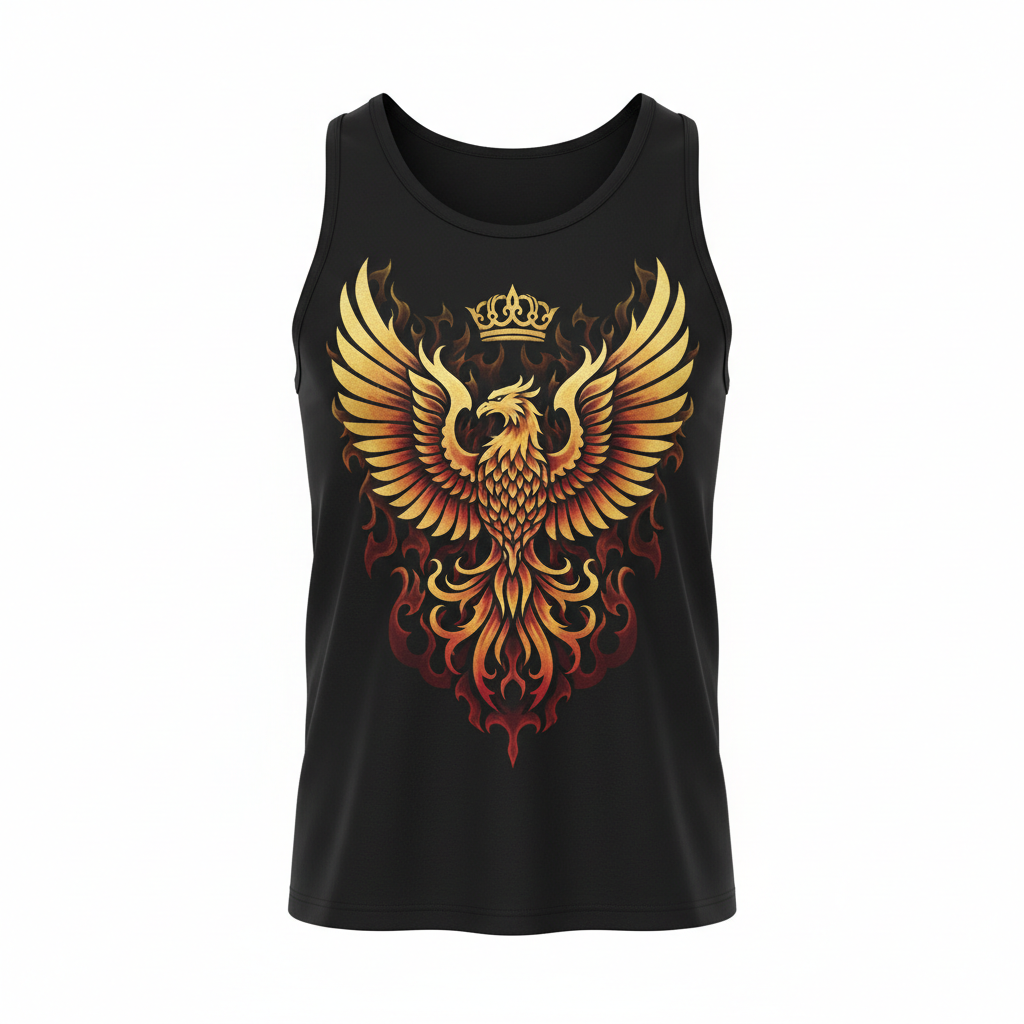 TITAN Phoenix Crown Tank Top — Crown SWAG Edition