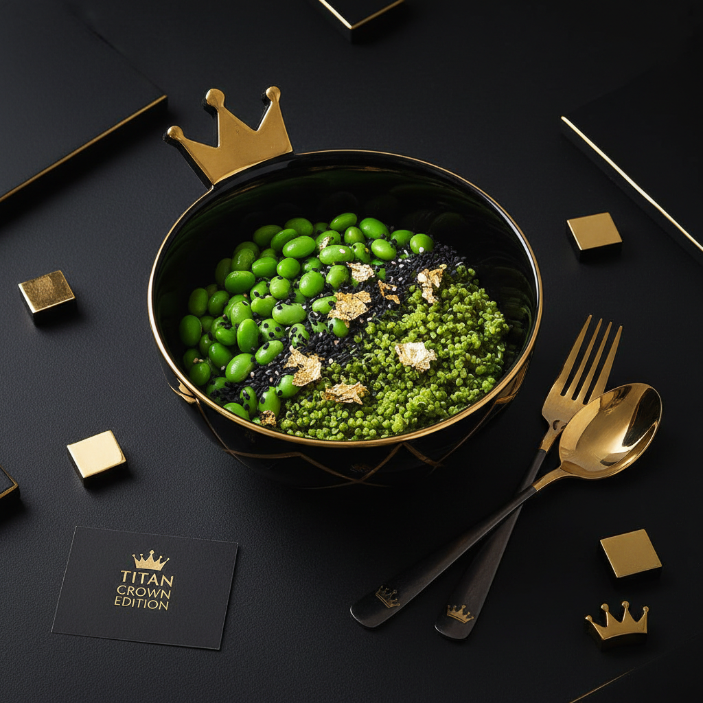 TITAN Crown Edition Asian Vegan Superfood Breakfast Bowl