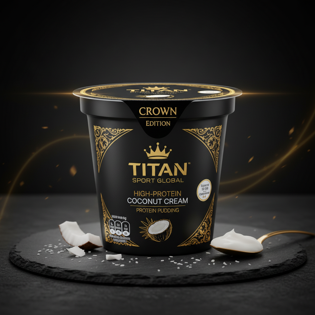 Crown Coconut Cream Protein Pudding Cup — TITAN SPORT GLOBAL