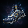 TITAN Crown Edition Wild Wolf Queen Trail Runner midnight blue silver holographic wolf mountain design