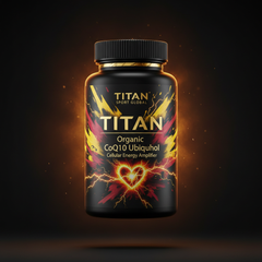 TITAN Organic CoQ10 Ubiquinol - Cellular Energy Amplifier