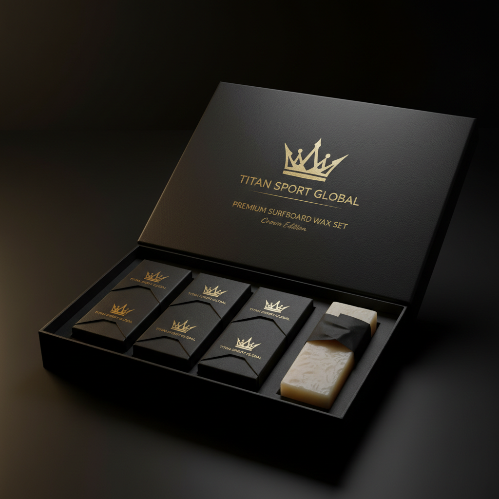 TITAN Crown Surf Wax Set All-Temp Formula