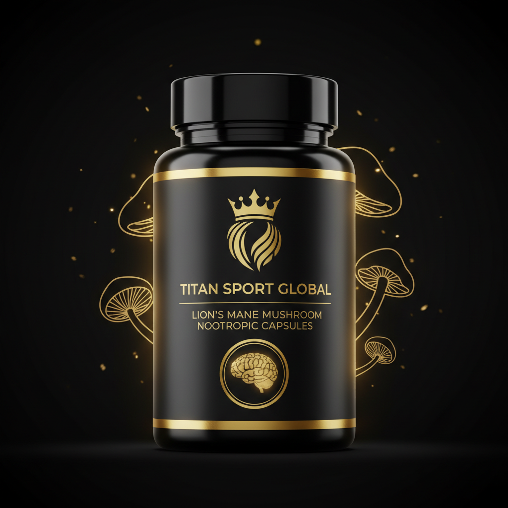 TITAN Lion's Mane Nootropic — Focus & Brain Performance