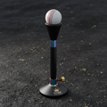 TITAN Crown Edition Cricket Batting Tee Matte Black Gold
