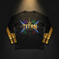 TITAN Long Sleeve Shirt - Crown Edition flat lay