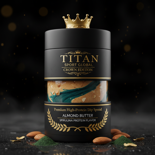 Crown High-Protein Spirulina Almond Butter Dip