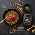 TITAN High-Protein Freekeh & Pomegranate Snack Cup