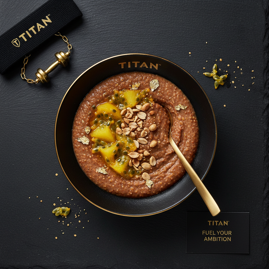 TITAN Kenyan Vegan Uji wa Wimbi Finger Millet Porridge Breakfast