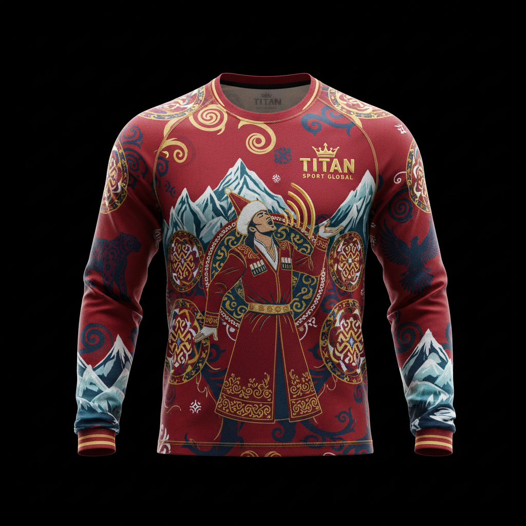 TITAN Tuvan Throat Singer Long Sleeve Crown Edition