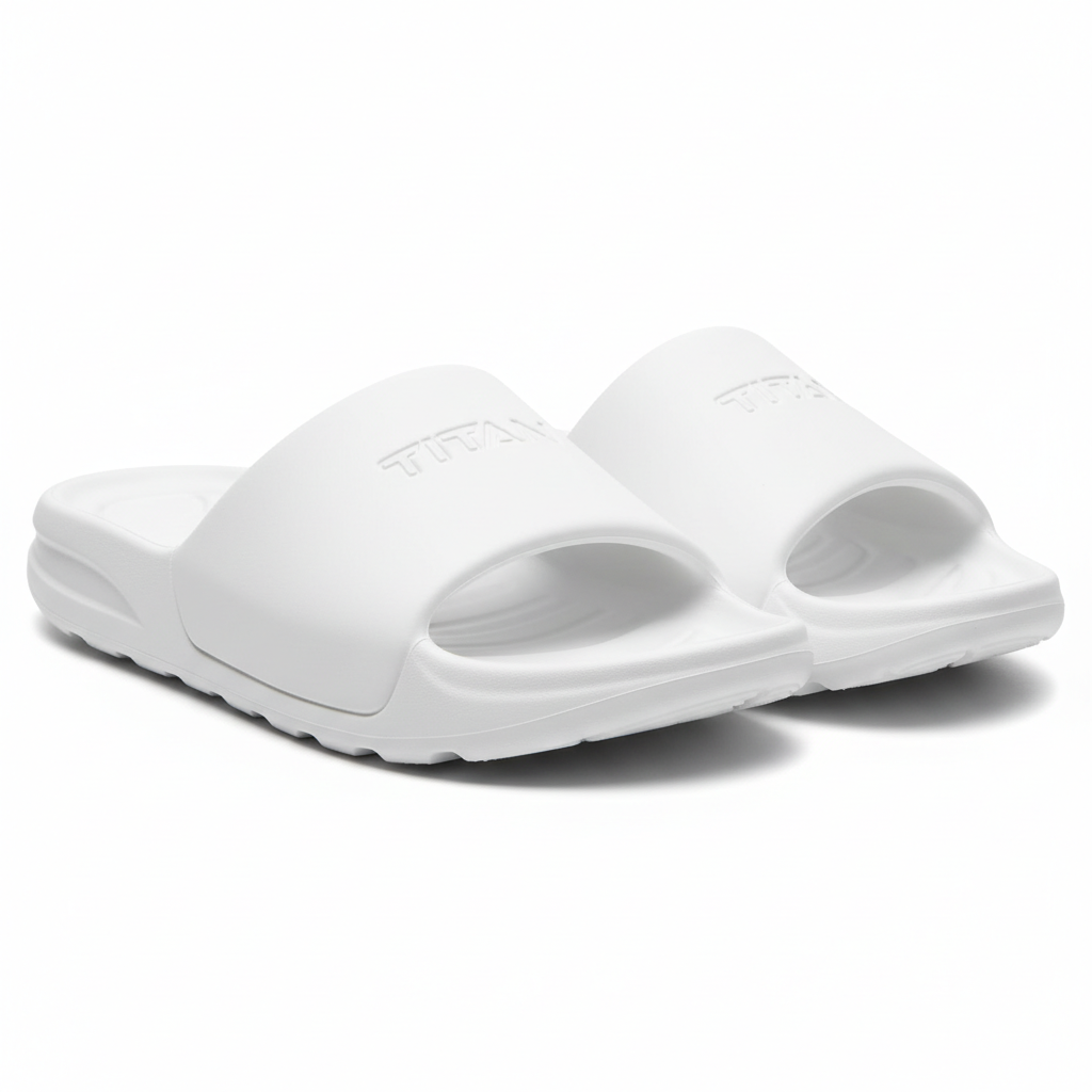 TITAN Speed Slide Recovery Sandal All White