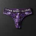 TITAN Crown Edition Women's Moonwolf Sport Thong — Midnight Purple & Silver