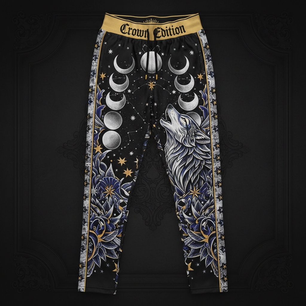 TITAN Crown Edition Tattoo Art Track Pants Women's Athletic Bottoms