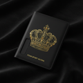 TITAN Passport & Travel Wallet AirTag Crown Edition