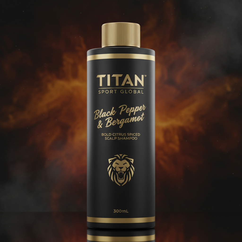TITAN HIM Shampoo Black Pepper & Bergamot