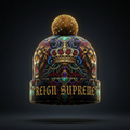 TITAN Beanie with Pom - Reign Supreme Crown Edition Design