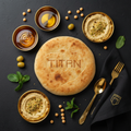TITAN Algerian Vegan Harcha Semolina Flatbread Breakfast